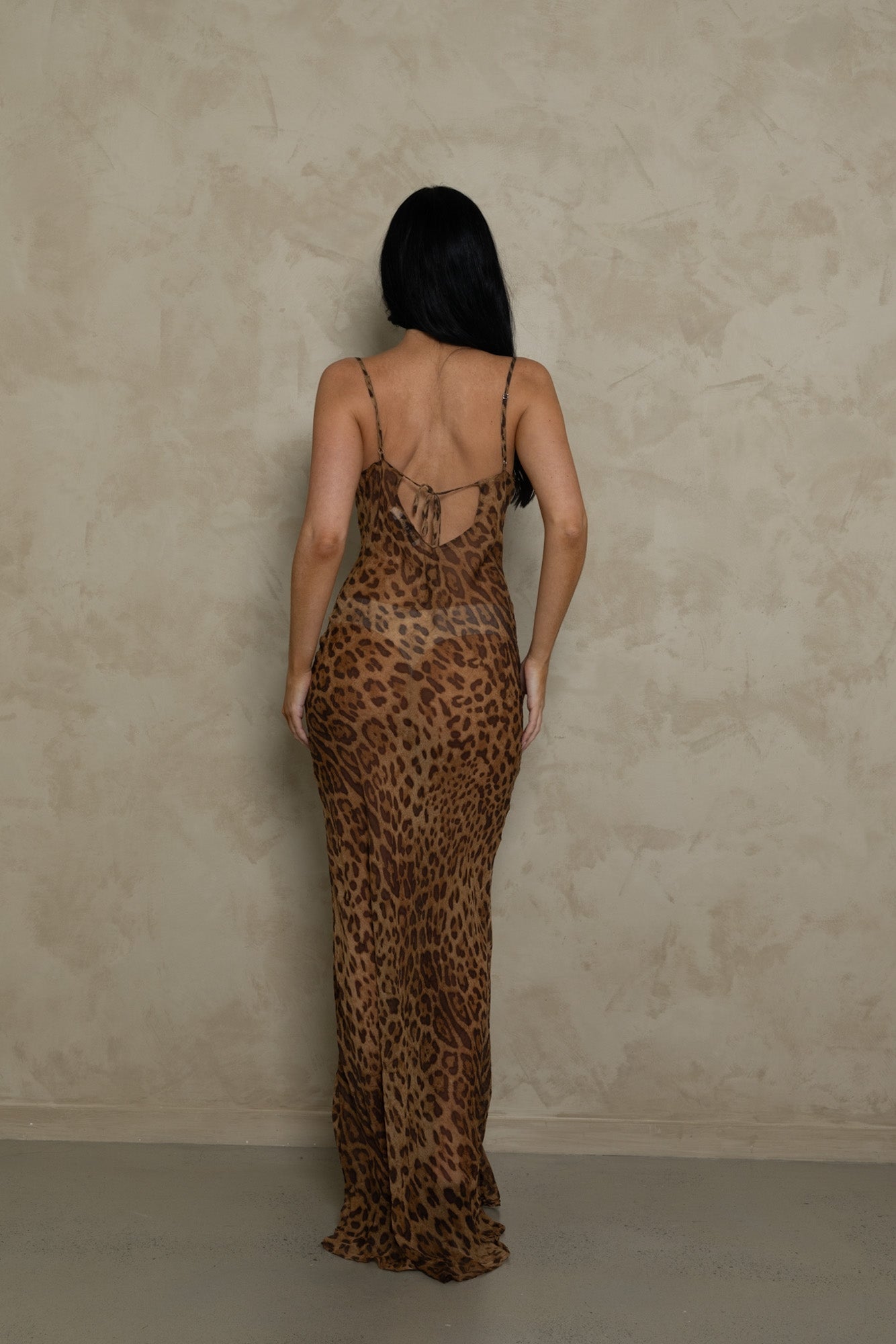 Rat and Boa Valentina Maxi Dress - Leopard