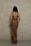 Rat and Boa Valentina Maxi Dress - Leopard
