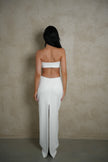 Natalie Rolt Carmen Gown - White