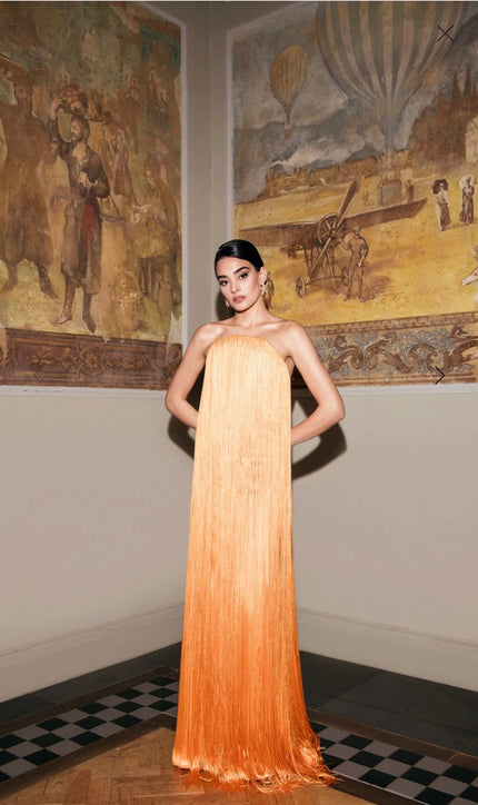 Matters store Mare Sunset Orange Maxi Dress