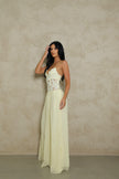 Hansel and Gretel Stephanie Maxi Dress - Butter