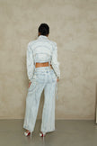 Acler Eagleton Set - Light Denim