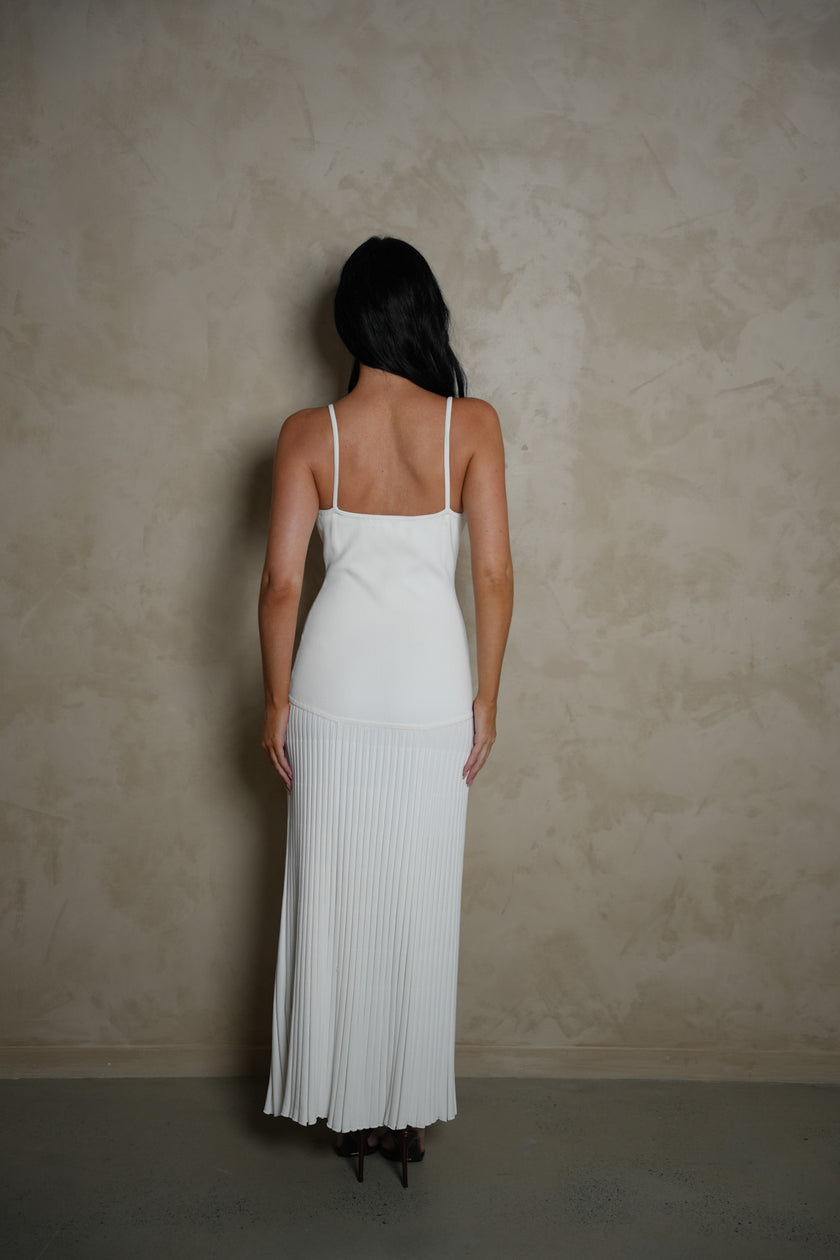 Chistopher Esber Salacia Wire Maxi Dress - White