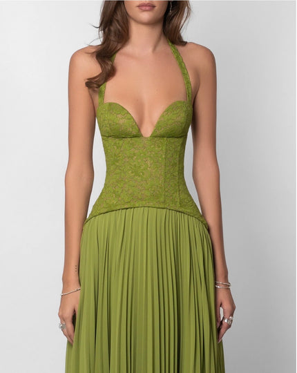 Fenity Gaia Maxi Dress - Green