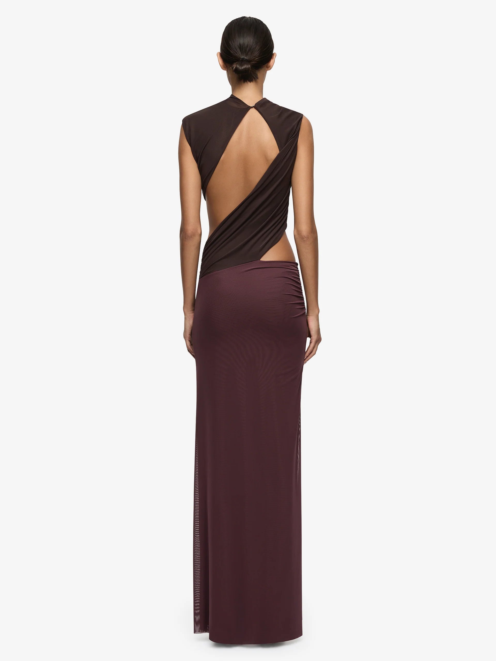 Bec and Bridge Conni Asym Maxi - Brown