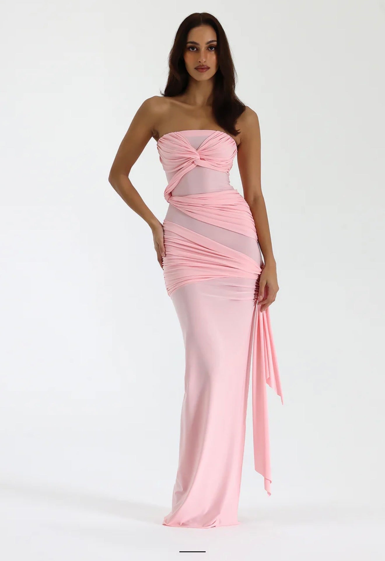 Natalie Rolt Miranda Gown - Blossom Pink