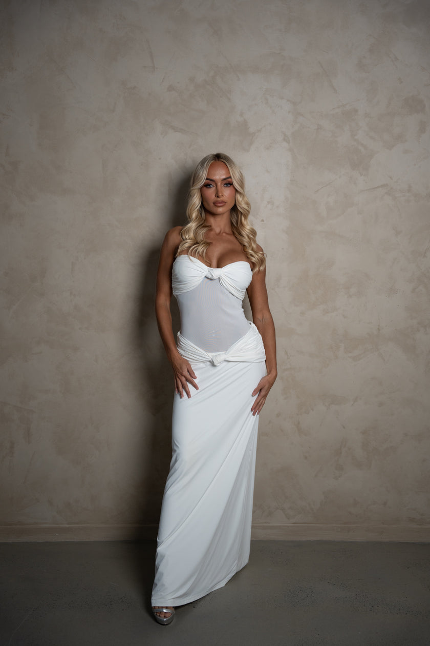 Sasha Therese Amara Maxi Dress - White