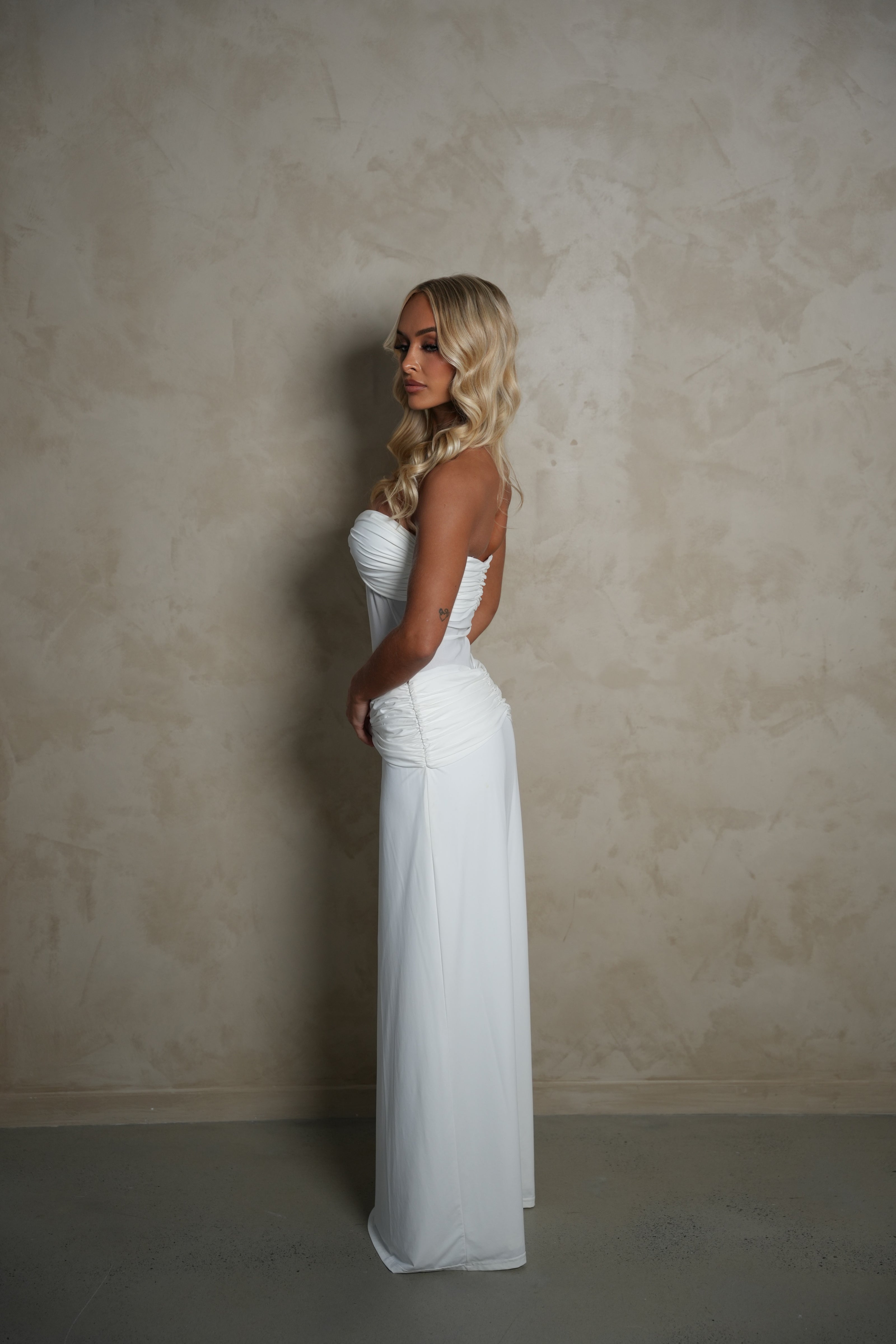 Sasha Therese Amara Maxi Dress - White