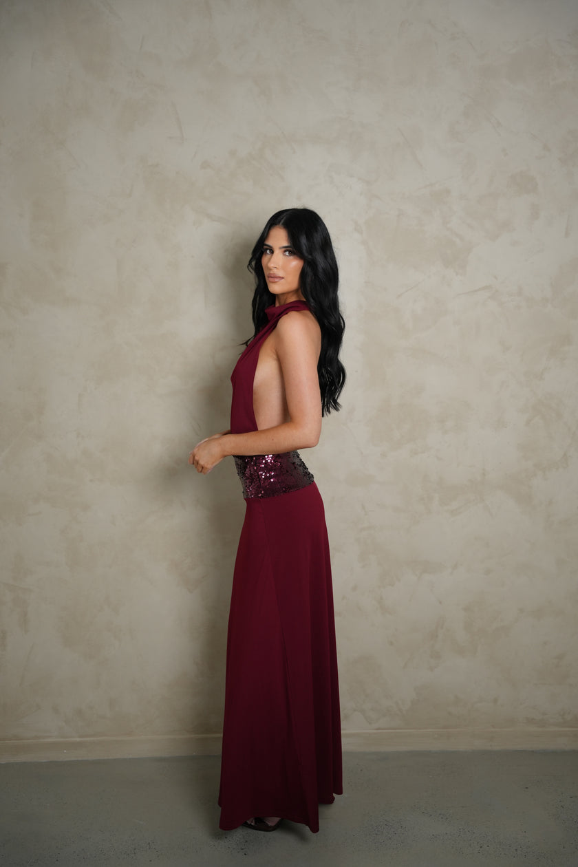 Ance Gria Adele Gown - Wine
