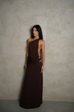 Ance Gria Gaia Gown - Brown