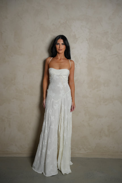House Of CB Seren Maxi Dress - Ivory