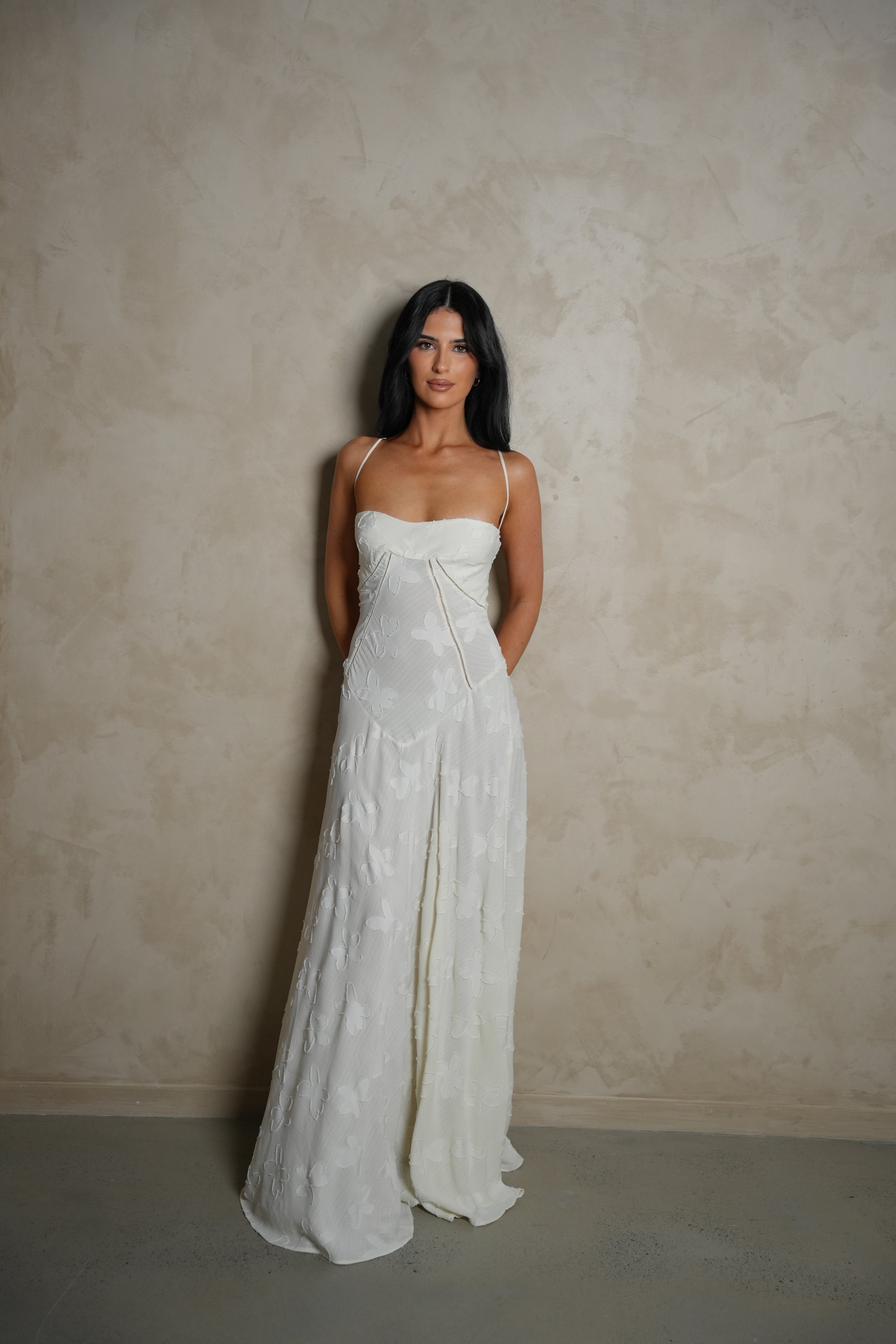 House Of CB Seren Maxi Dress - Ivory