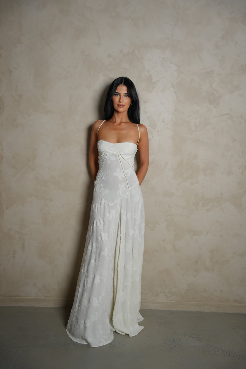 House Of CB Seren Maxi Dress - Ivory