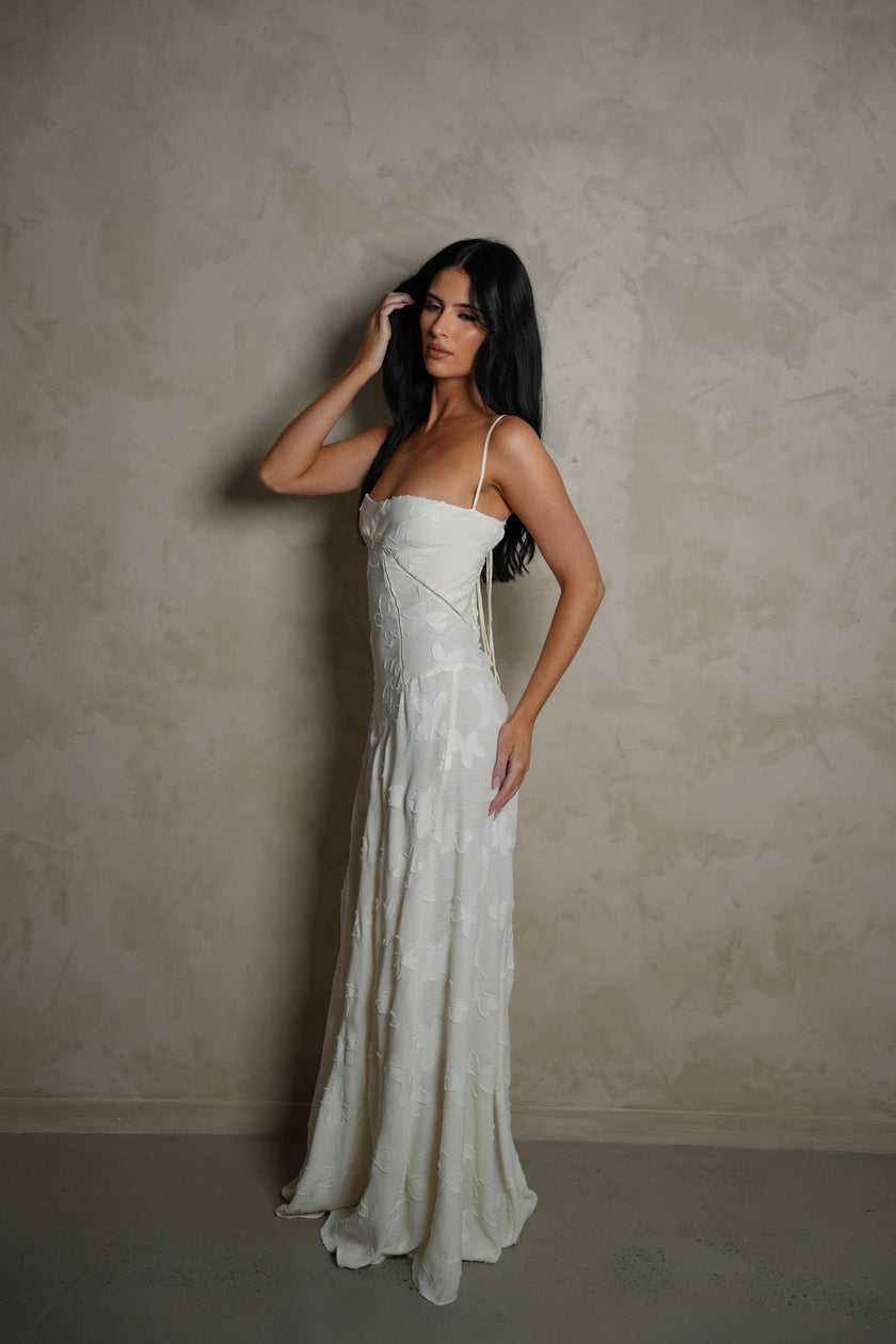 House Of CB Seren Maxi Dress - Ivory