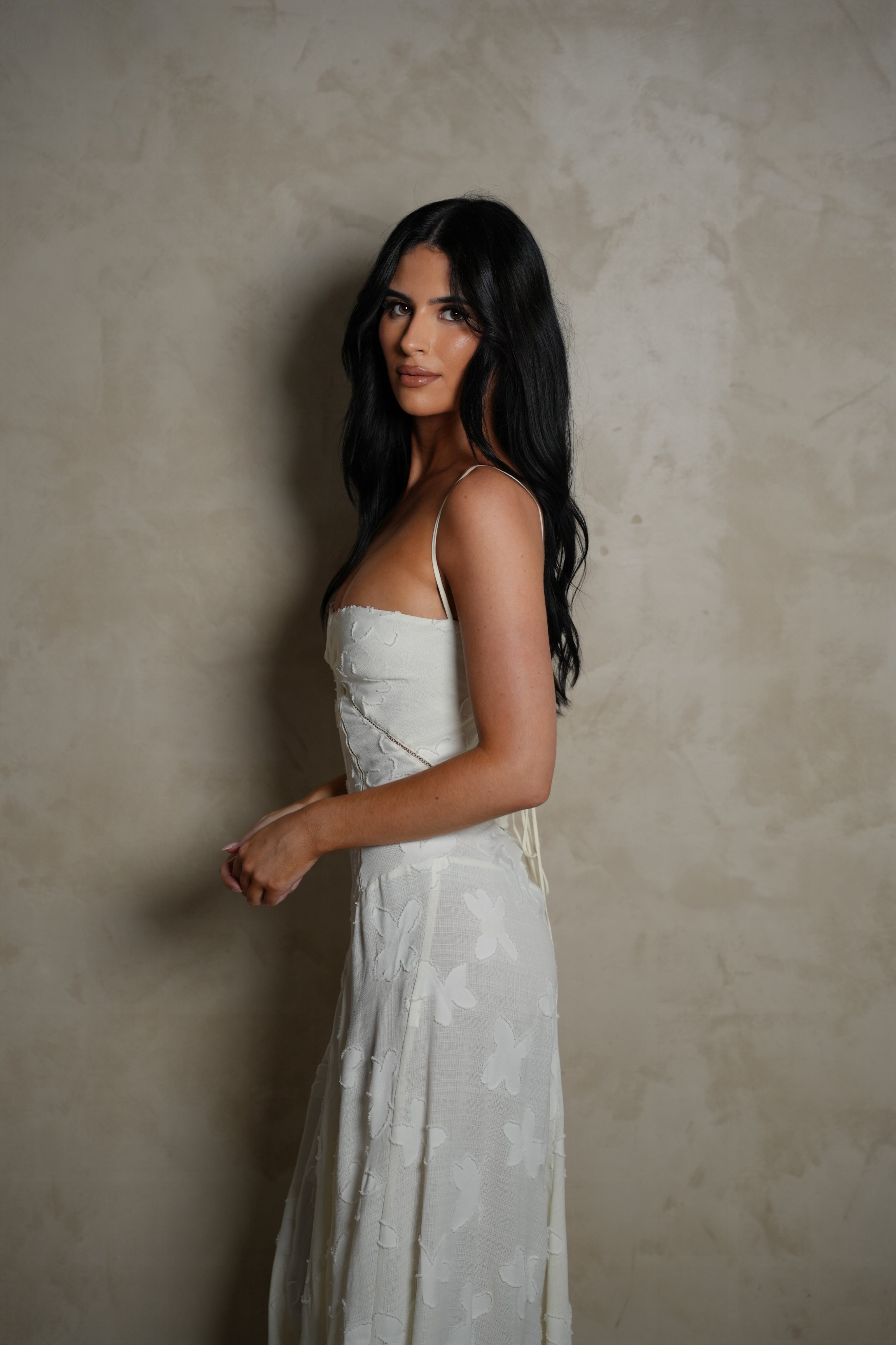 House Of CB Seren Maxi Dress - Ivory