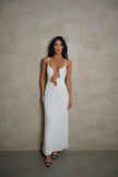 Chistopher Esber Salacia Wire Maxi Dress - White