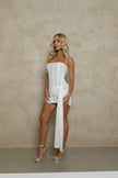 Leau Solara Satin Mini - White