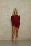 Benni Vienna Mini Dress - Sangria
