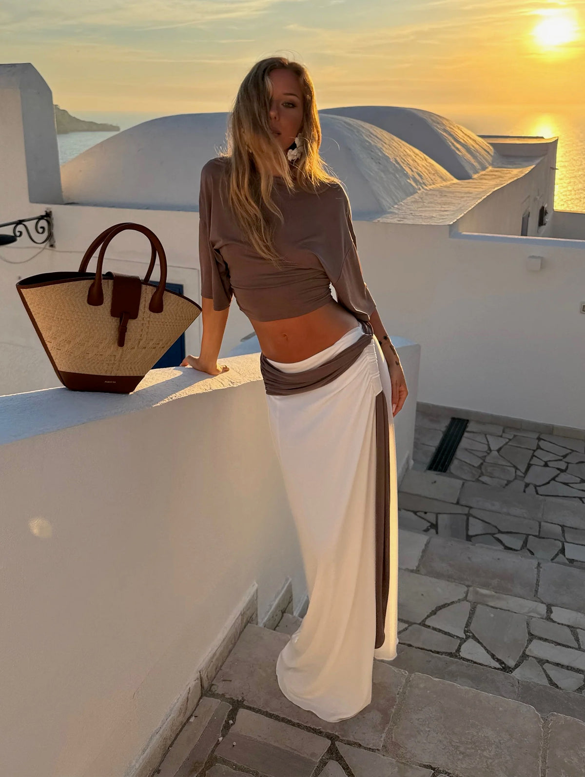 Benni Arlo Tee and Maxi Skirt
