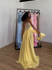 Oxa Couture Aurèlia Gown in Yellow