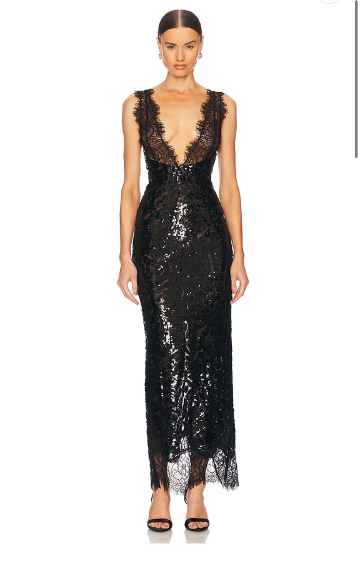 NDB The Lorelai Maxi Dress in Black
