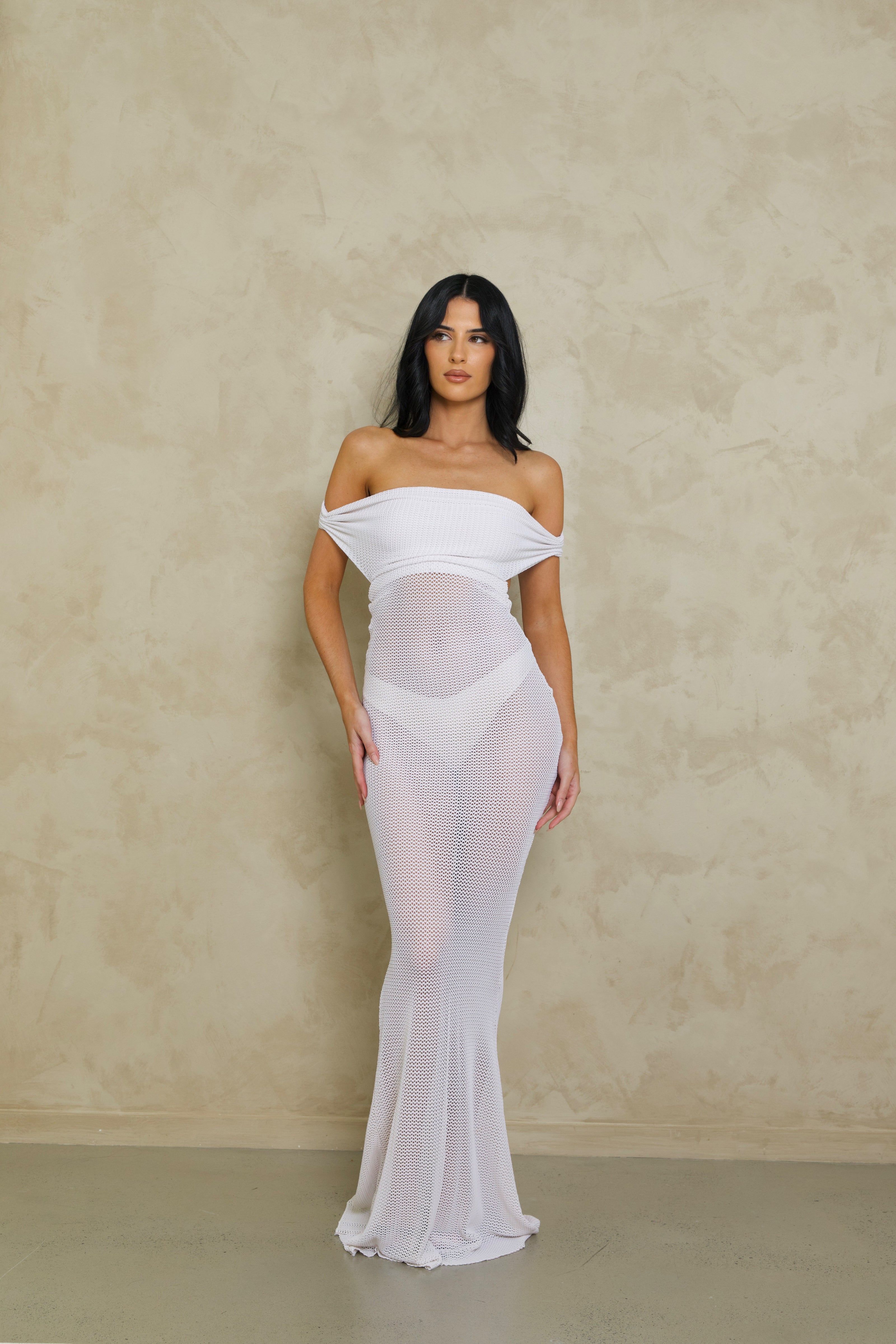 Novich Xena Maxi Dress - White