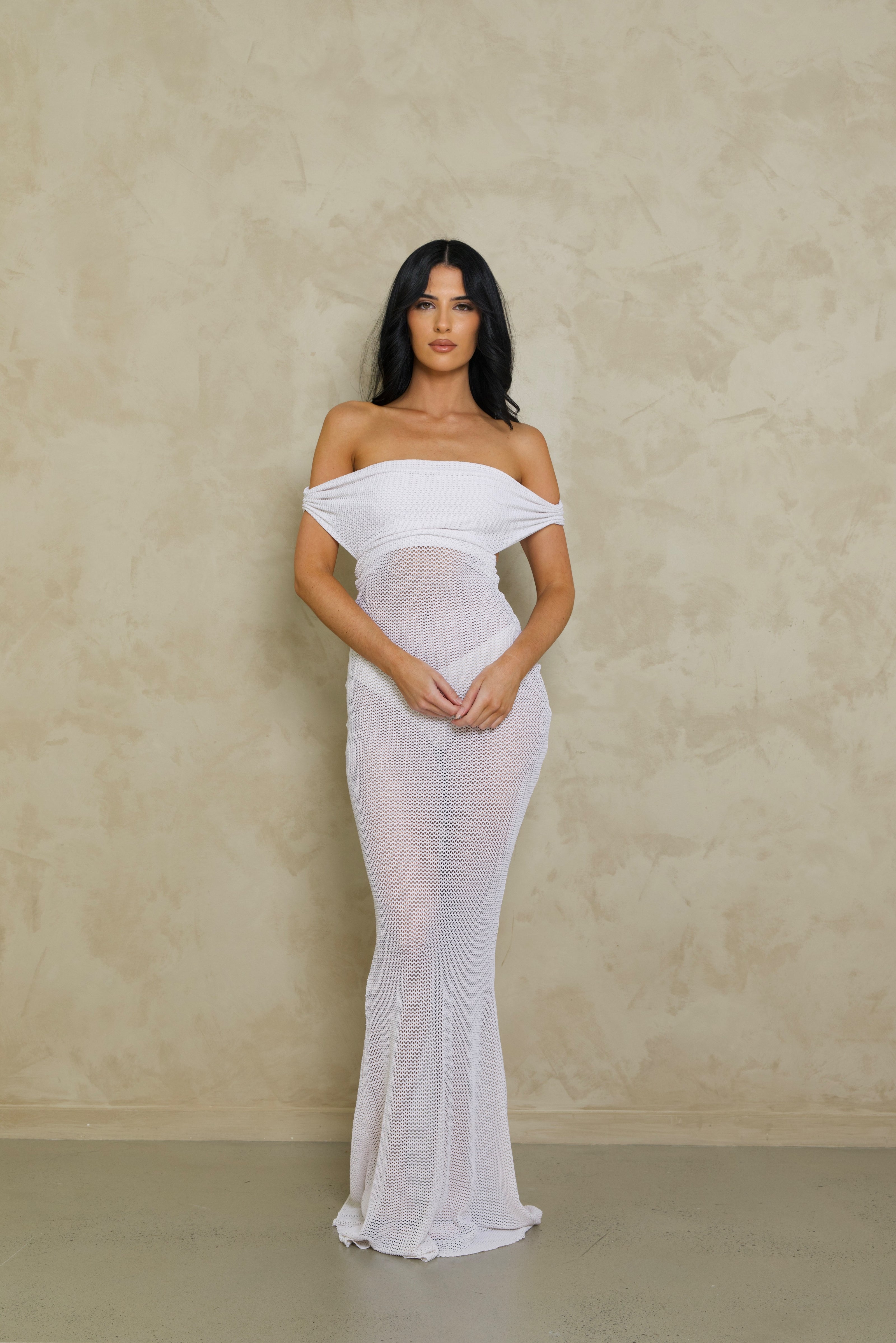 Novich Xena Maxi Dress - White