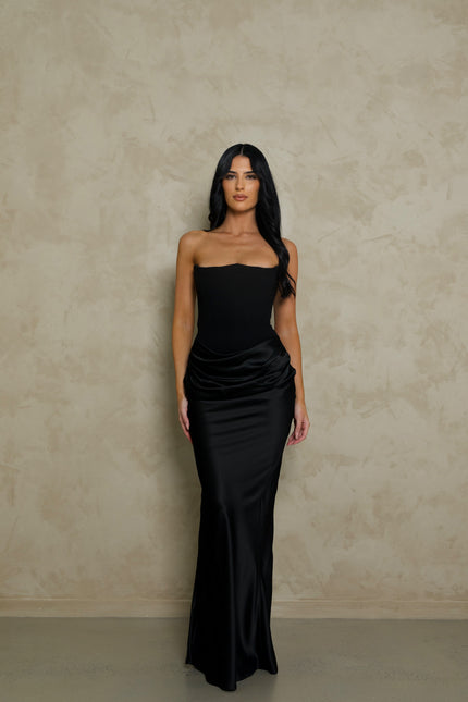 House Of CB Persephone Maxi Dress - Black