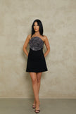 Rebecca Vallance Lumi Floral Mini - Black
