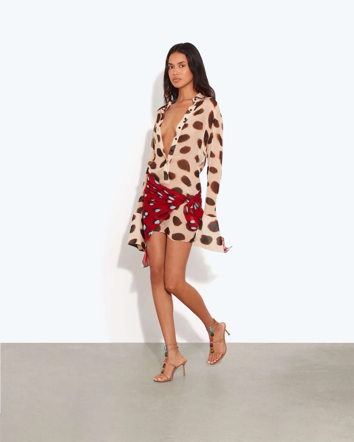 Rat and Boa Nilah Shirt Dress