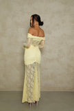 Babyboo Sauline Maxi Dress - Lemon