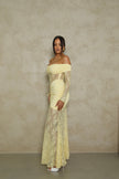 Babyboo Sauline Maxi Dress - Lemon