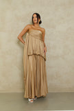 Zimmerman Alchemy Billow Dress - Gold